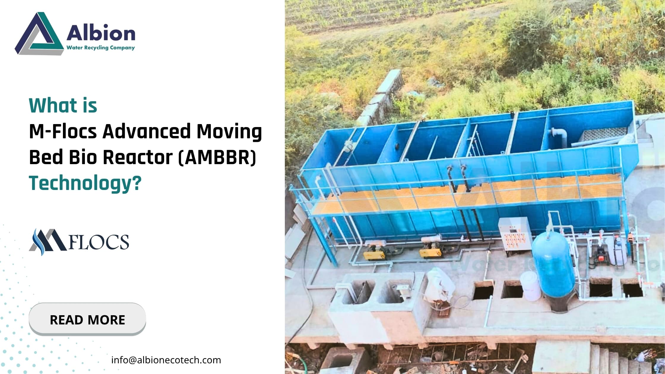 What is M-Flocs Advanced Moving Bed Bio Reactor (AMBBR) Technology?