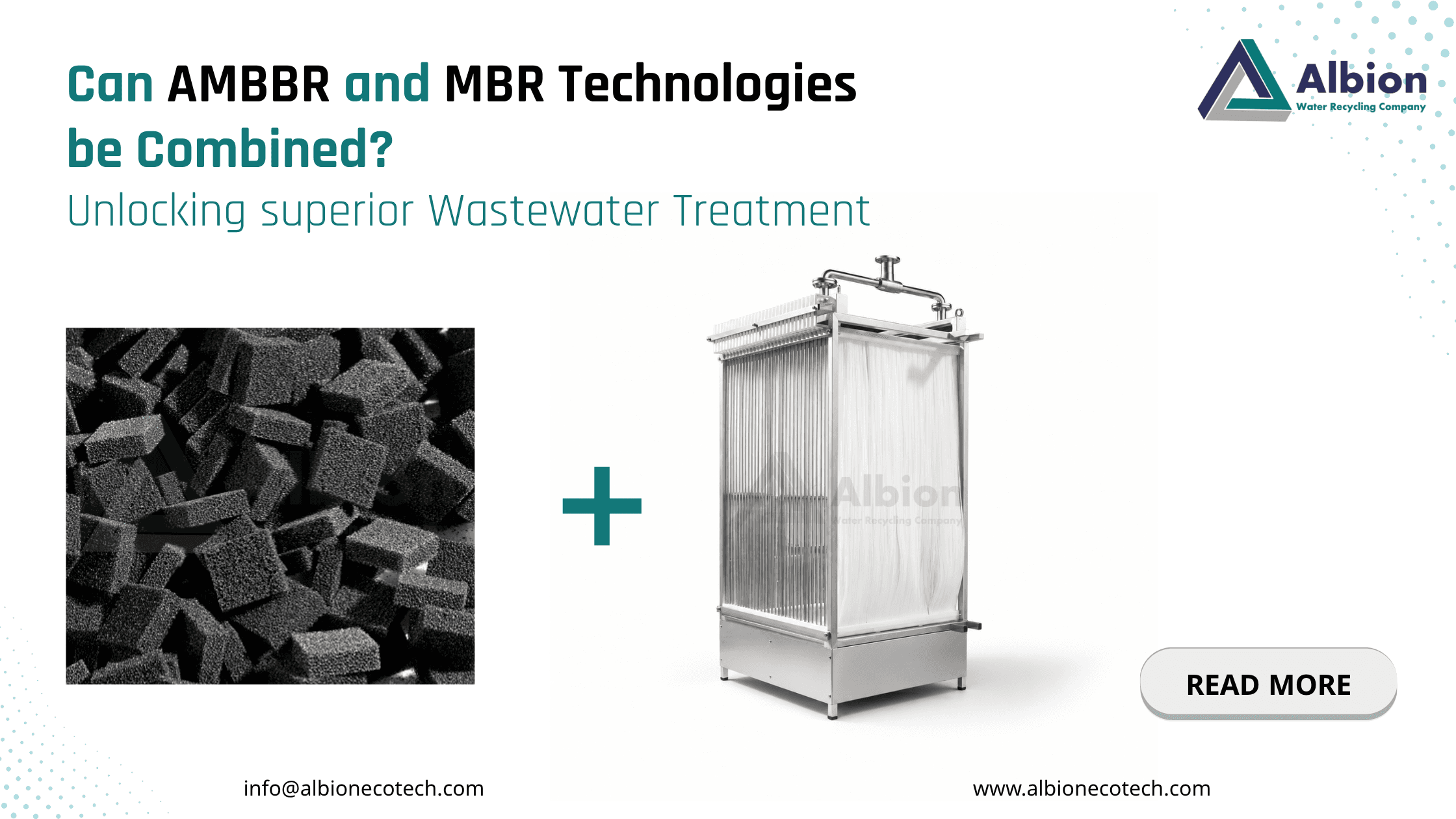 Can AMBBR and MBR Technologies be Combined? Unlocking superior Wastewater Treatment