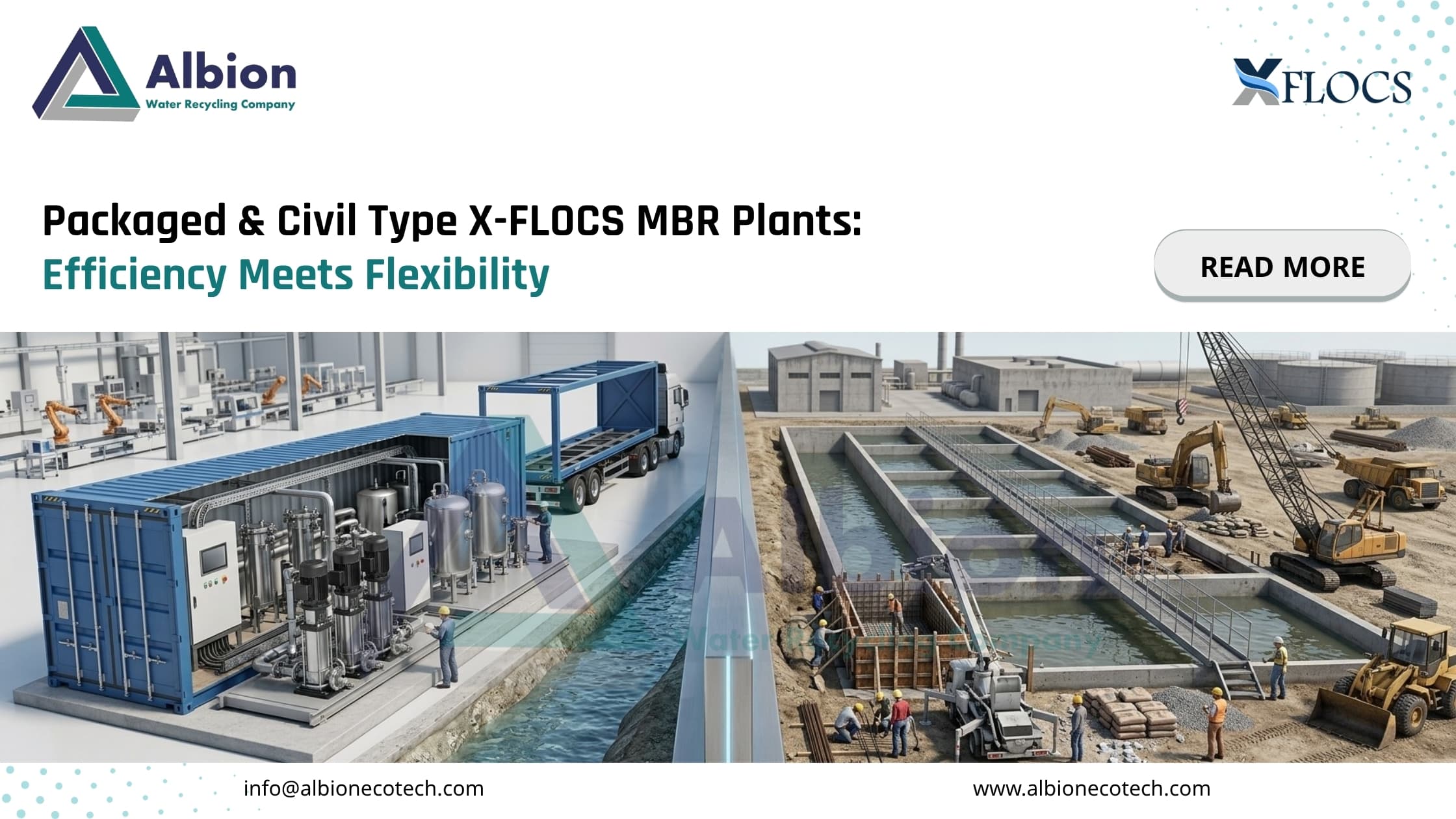Packaged & Civil Type X-FLOCS MBR Plants_ Efficiency Meets Flexibility