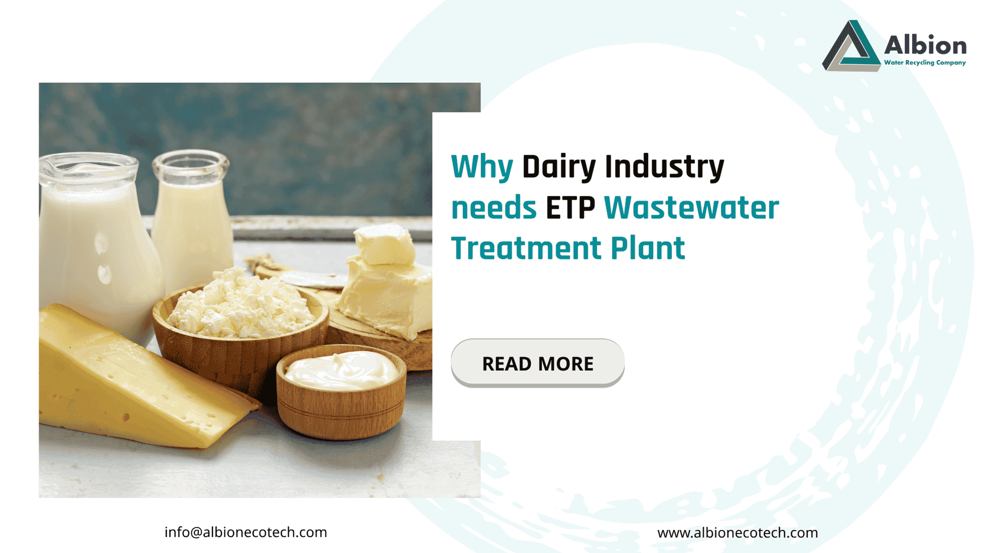 Why Dairy Industry needs ETP Wastewater Treatment Plant