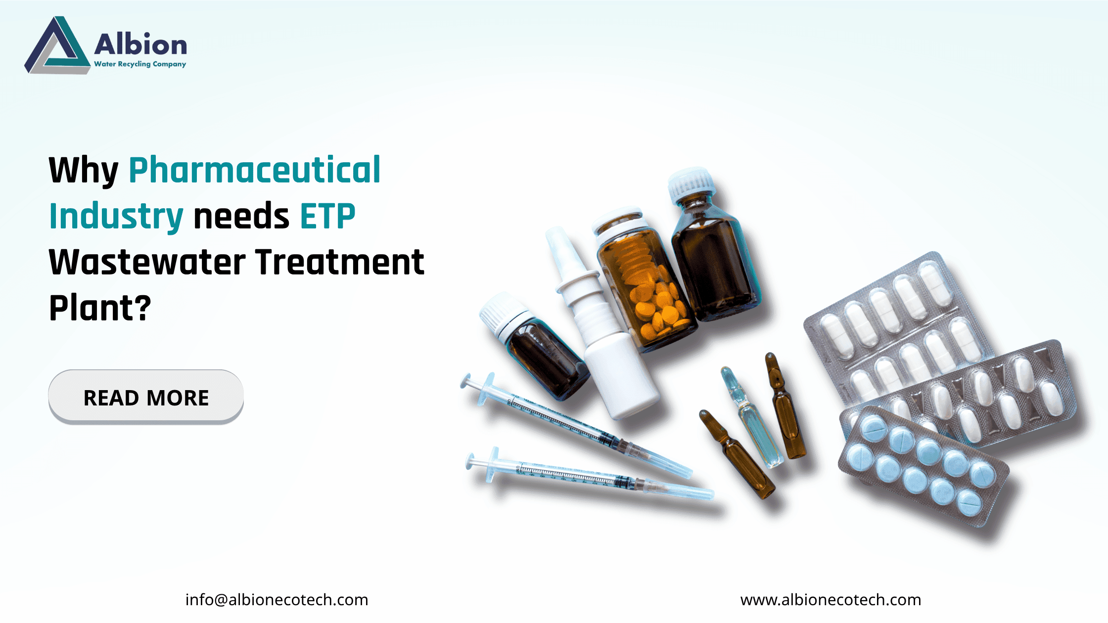 Why Pharmaceutical Industry needs ETP Wastewater Treatment Plant